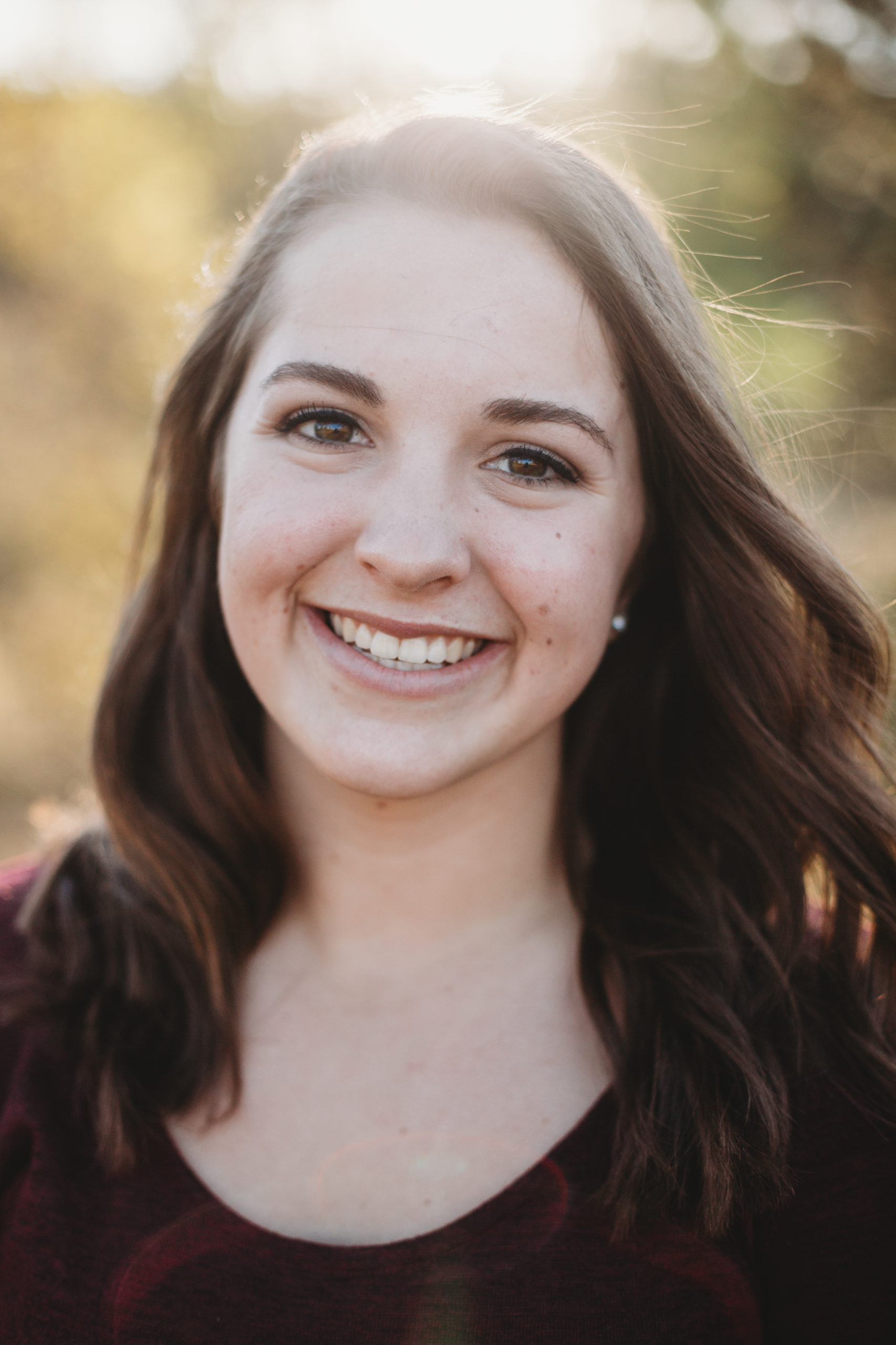 High School Senior Portrait of Girl